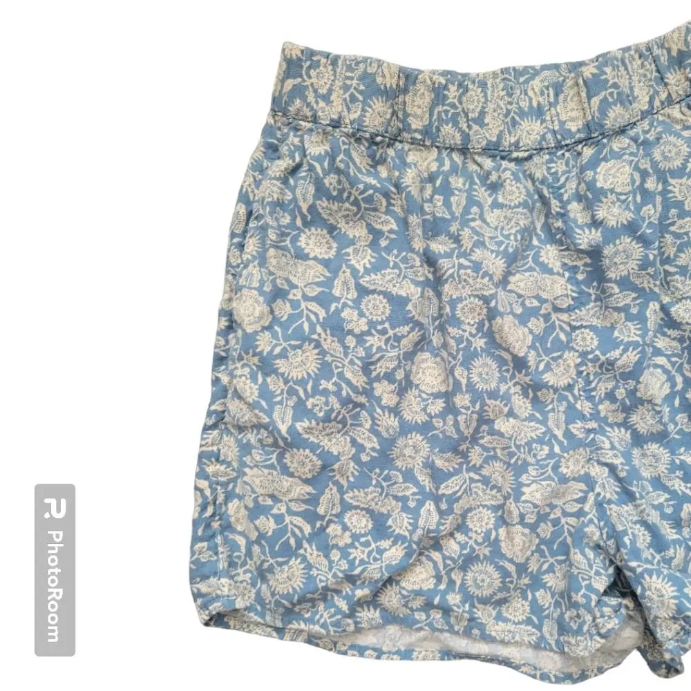 Universal Thread Linen Blend Floral Shorts - S